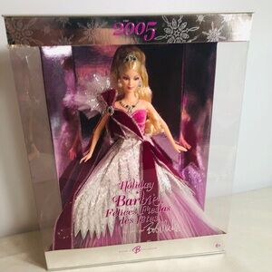 2005 Holiday Barbie Bob Mackie Christmas Doll New In Box NIB New Old Stock READ